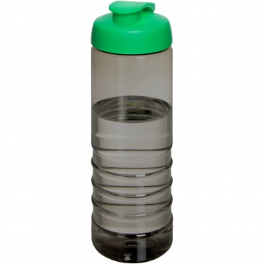 Logo trade advertising products image of: H2O Active® Eco Treble 750 ml flip lid sport bottle