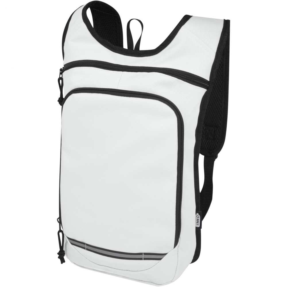 Logo trade promotional giveaways image of: Trails GRS RPET outdoor backpack 6.5L