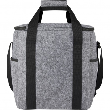 Logo trade advertising product photo of: Felta GRS recycled felt bottle cooler bag 21L