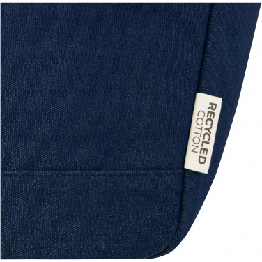 Logo trade promotional merchandise photo of: Joey 9-can GRS recycled canvas lunch cooler bag 6L