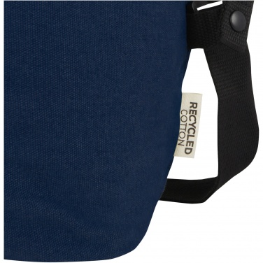 Logo trade corporate gift photo of: Joey GRS recycled canvas sports duffel bag 25L