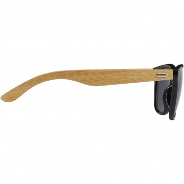 Logo trade corporate gifts image of: Sun Ray ocean bound plastic and bamboo sunglasses