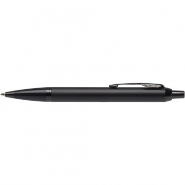 Logotrade corporate gift picture of: Parker IM achromatic ballpoint and rollerball pen set with gift box
