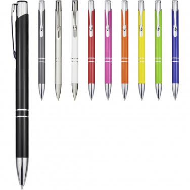 Logo trade advertising products picture of: Moneta recycled aluminium ballpoint pen