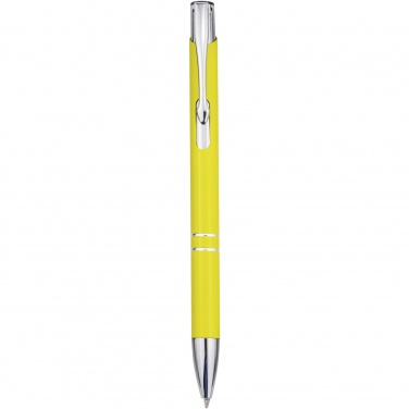 Logo trade promotional merchandise photo of: Moneta recycled aluminium ballpoint pen