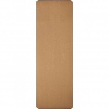 Logo trade promotional gifts image of: Trikona cork yoga mat