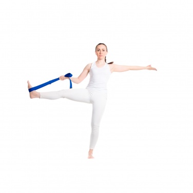 Logotrade corporate gift picture of: Virabha RPET yoga strap
