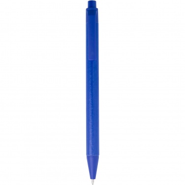 Logo trade promotional giveaways picture of: Chartik monochromatic recycled paper ballpoint pen with matte finish
