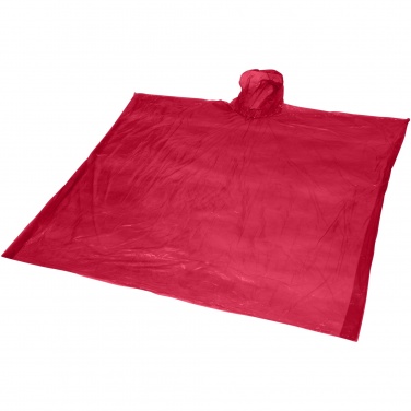 Logotrade promotional giveaway image of: Mayan recycled plastic disposable rain poncho with storage pouch