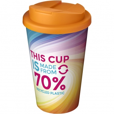 Logo trade advertising product photo of: Brite-Americano® Eco 350 ml spill-proof insulated tumbler