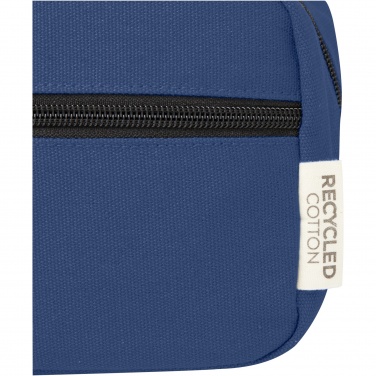 Logotrade corporate gift image of: Joey GRS recycled canvas travel accessory pouch bag 3.5L
