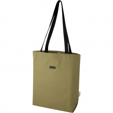 Logotrade promotional merchandise image of: Joey GRS recycled canvas versatile tote bag 14L