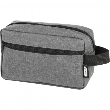 Logo trade business gifts image of: Ross GRS RPET toiletry bag 1.5L