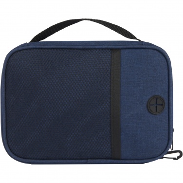 Logo trade promotional gifts image of: Ross GRS RPET tech pouch 1L
