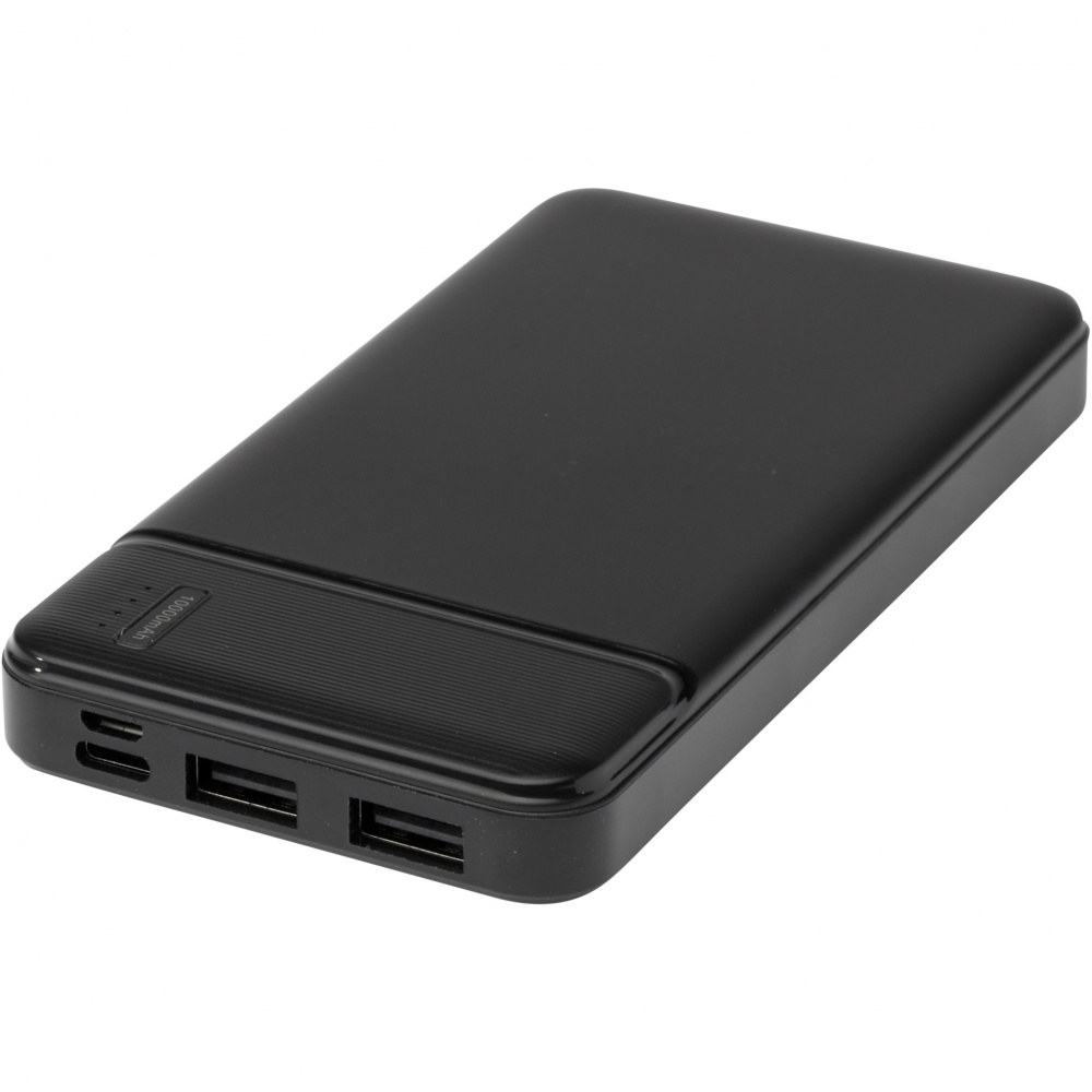 Logo trade promotional items picture of: Loop 10.000 mAh recycled plastic power bank 