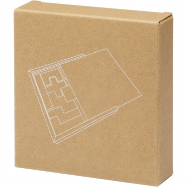 Logo trade business gifts image of: Bark wooden puzzle