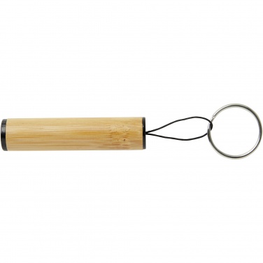 Logotrade promotional merchandise picture of: Cane bamboo key ring with light