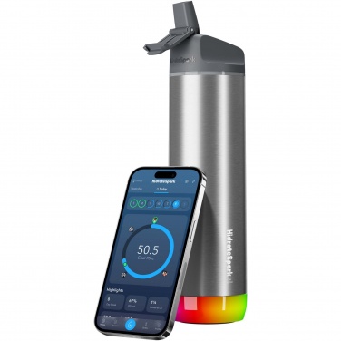 Logo trade promotional products image of: HidrateSpark® PRO 620 ml vacuum insulated stainless steel smart water bottle