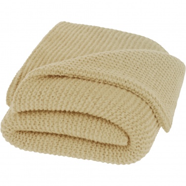 Logotrade advertising products photo of: Suzy 150 x 120 cm GRS polyester knitted blanket