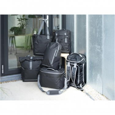 Logo trade promotional merchandise photo of: Aqua 14" GRS recycled water resistant laptop tote bag 14L