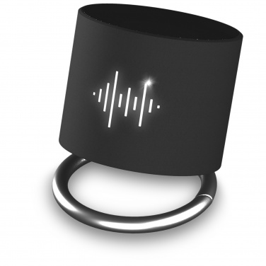 Logo trade promotional items image of: SCX.design S26 light-up ring speaker