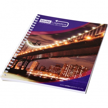 Logotrade promotional items photo of: Desk-Mate® A5 spiral notebook with printed back cover