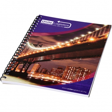 Logotrade advertising products photo of: Desk-Mate® A5 spiral notebook with printed back cover