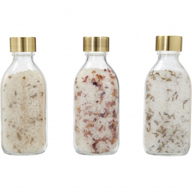Logo trade promotional items picture of: Wellmark Just Relax 3-piece 200 ml bath salt gift set