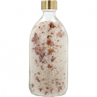 Logo trade corporate gifts image of: Wellmark Just Relax 500 ml bath salt - roses fragrance
