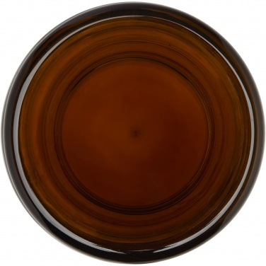 Logo trade promotional merchandise image of: Wellmark Let's Get Cozy 650 g scented candle - cedar wood fragrance