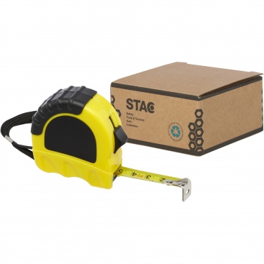 Logo trade promotional items picture of: Rule 3-metre RCS recycled plastic measuring tape