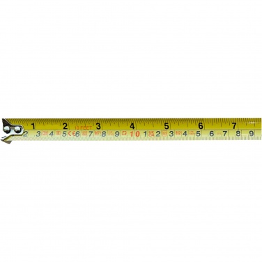 Logotrade promotional giveaway image of: Rule 5-metre RCS recycled plastic measuring tape