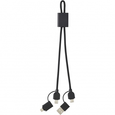 Logotrade corporate gift picture of: Connect 6-in-1 RCS recycled aluminium 45W quick charge & data transfer cable