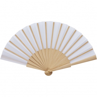 Logo trade promotional merchandise image of: Manuela hand fan
