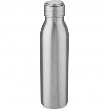 Logo trade business gift photo of: Harper 700 ml RCS certified stainless steel water bottle with metal loop