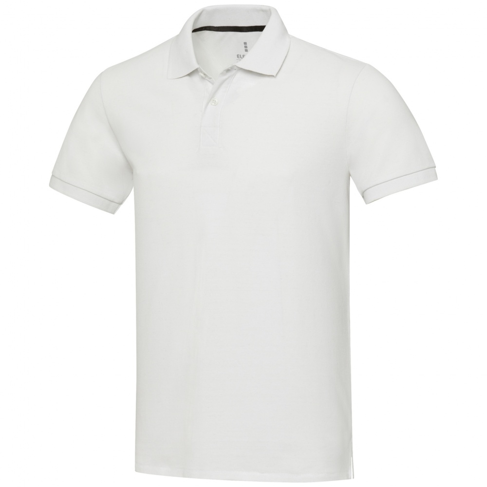 Logotrade promotional item picture of: Emerald short sleeve unisex Aware™ recycled polo
