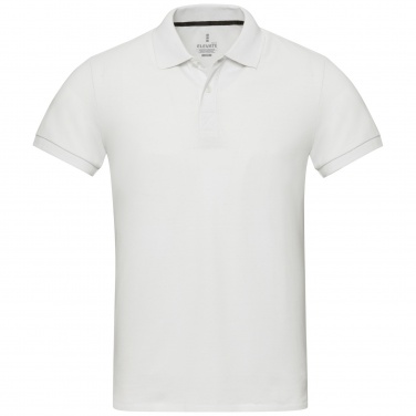 Logotrade promotional gift picture of: Emerald short sleeve unisex Aware™ recycled polo