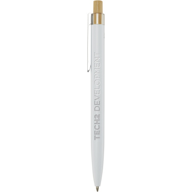 Logotrade corporate gift picture of: Nooshin recycled aluminium ballpoint pen (black ink)
