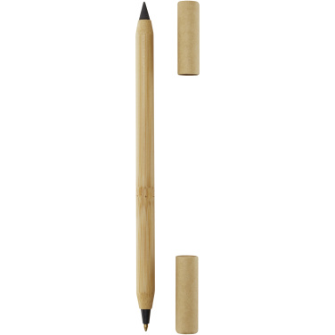 Logotrade promotional product image of: Samambu bamboo duo pen