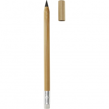 Logo trade promotional giveaways image of: Krajono bamboo inkless pen 
