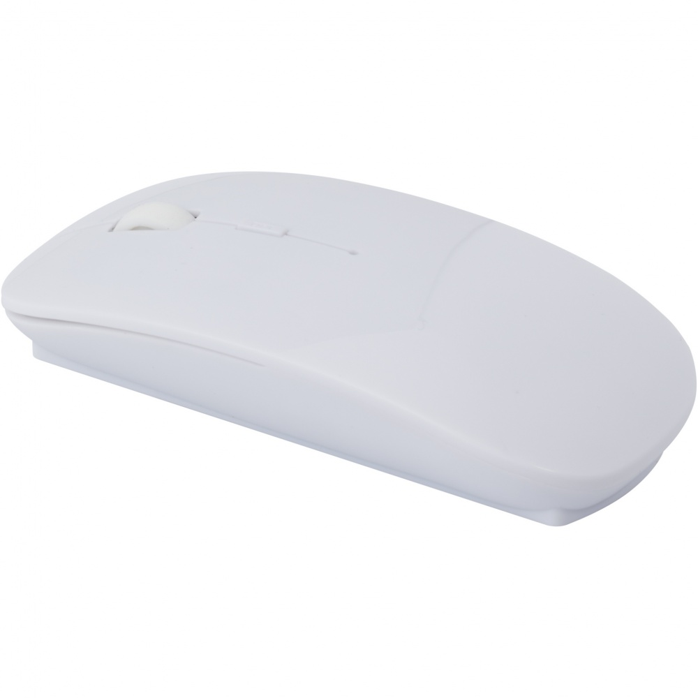 Logotrade promotional giveaway image of: Menlo RCS recycled plastic wireless mouse 