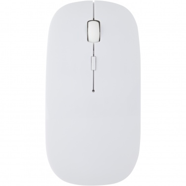 Logo trade business gift photo of: Menlo RCS recycled plastic wireless mouse 