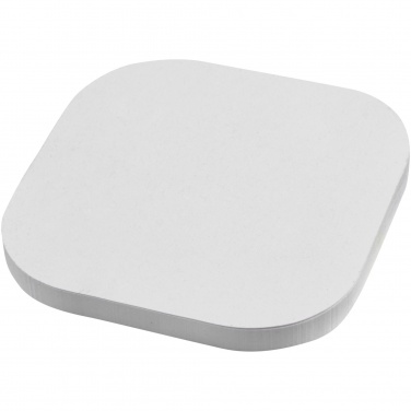 Logo trade business gift photo of: Sticky-Mate® square-shaped recycled sticky notes with rounded corners