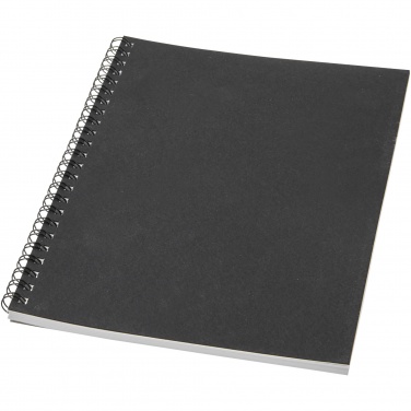 Logo trade business gifts image of: Desk-Mate® A5 colour spiral notebook