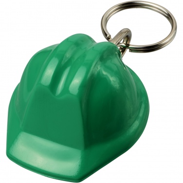 Logotrade business gift image of: Kolt hard hat-shaped recycled keychain
