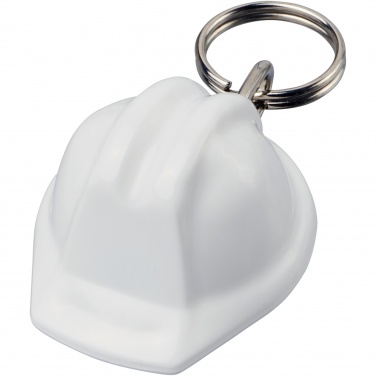 Logotrade promotional giveaways photo of: Kolt hard hat-shaped recycled keychain
