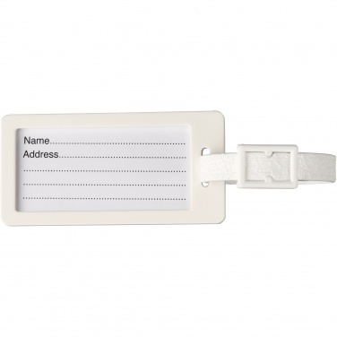 Logotrade business gift image of: River recycled window luggage tag