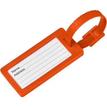 Logo trade promotional product photo of: River recycled window luggage tag