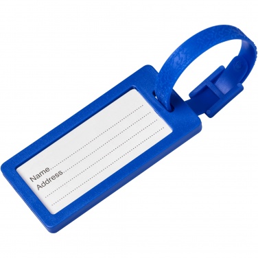 Logo trade promotional gifts image of: River recycled window luggage tag