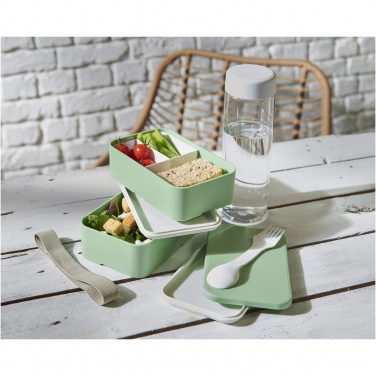 Logotrade business gifts photo of: MIYO Renew double layer lunch box